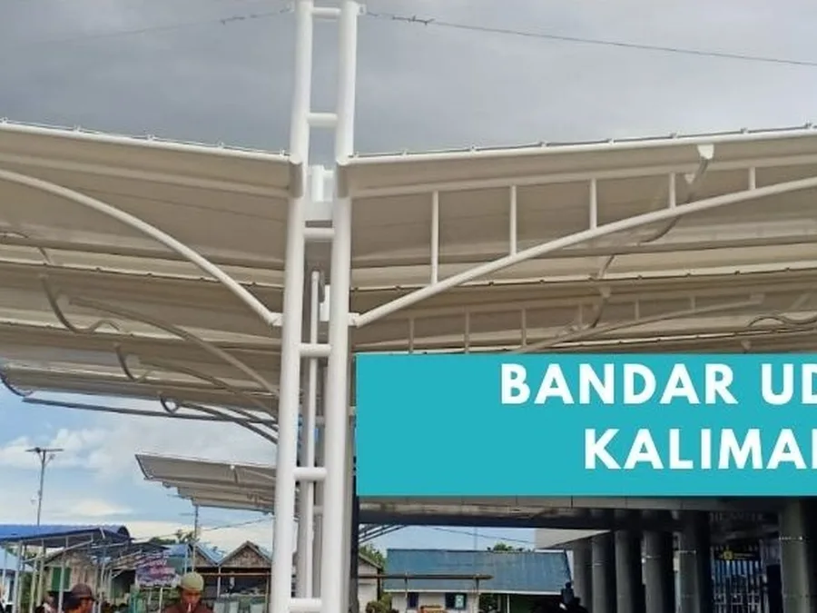 Kanopi Bandar Udara Malinau, Kalimantan Utara